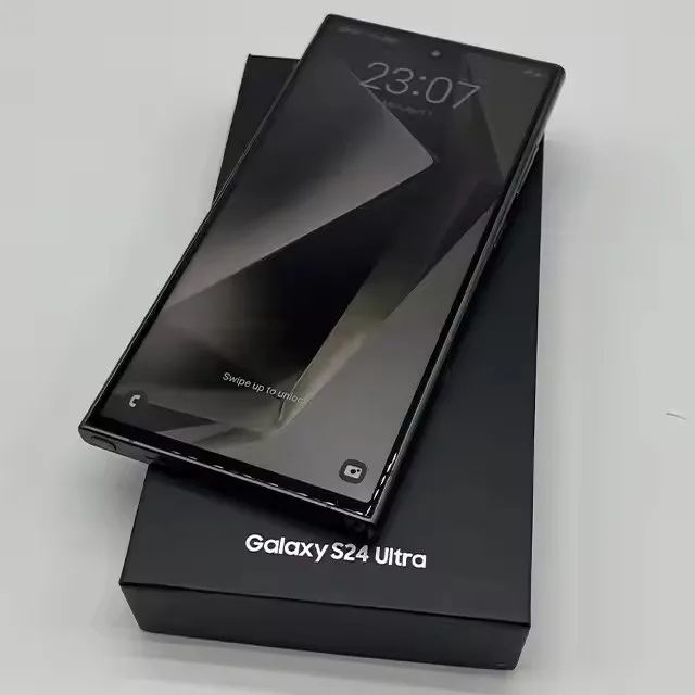 Высококачественный оригинальный смартфон S24 Galaxy ультра разблокированный 4g 5g клон сотовый телефон 7 3 дюймов