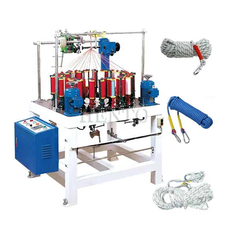 High Performance Pet Rope Braiding Machine / Rope Weaving Machine / Rope Braiding Machine