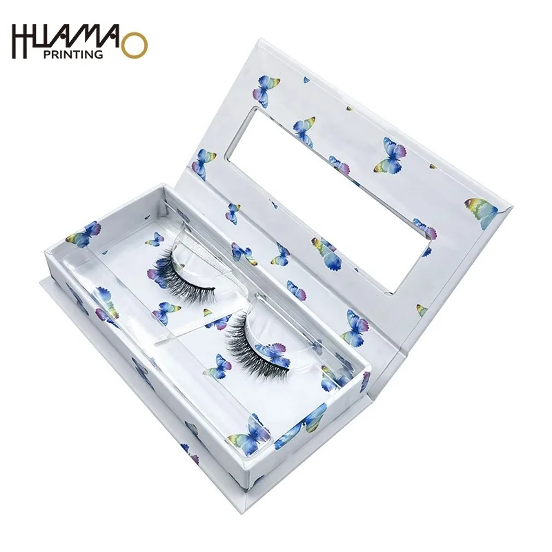 Упаковочная коробка для наушников Caja De Carton Caixas Papel биоразлагаемая голограмма пустая наклейка Роскошная упаковочная накладных ресниц