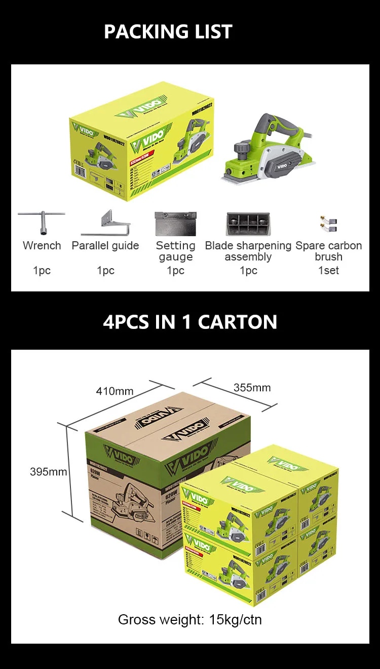 WD011820822 Packing list