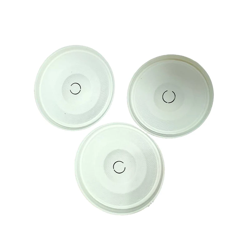 coffee paper cup lid dome biodegradable hot drink Sugarcane pulp paper cappuccino compostable coffee cups with lids