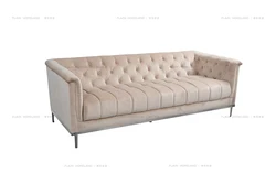 Luxury modern living furniture furniture American style chesterfield fabric comfortable furniture home room soho tufted sofa