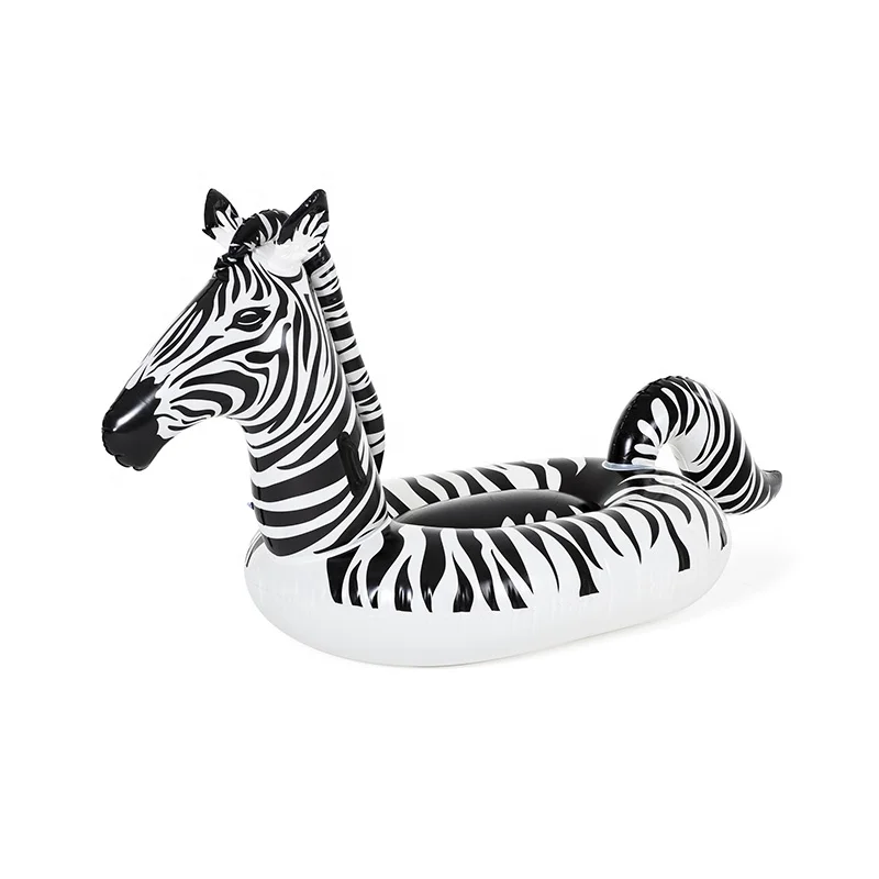 41406 светодиодные лампы Spripes Zebra Ride бассейн надувной плавающий поплавок для взрослых