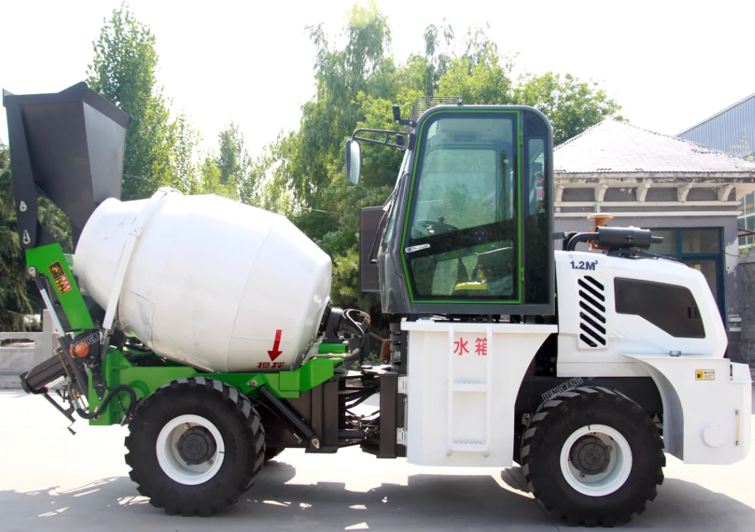 
Automatic feeding Concrete mixer machine self loading concrete mixer truck 