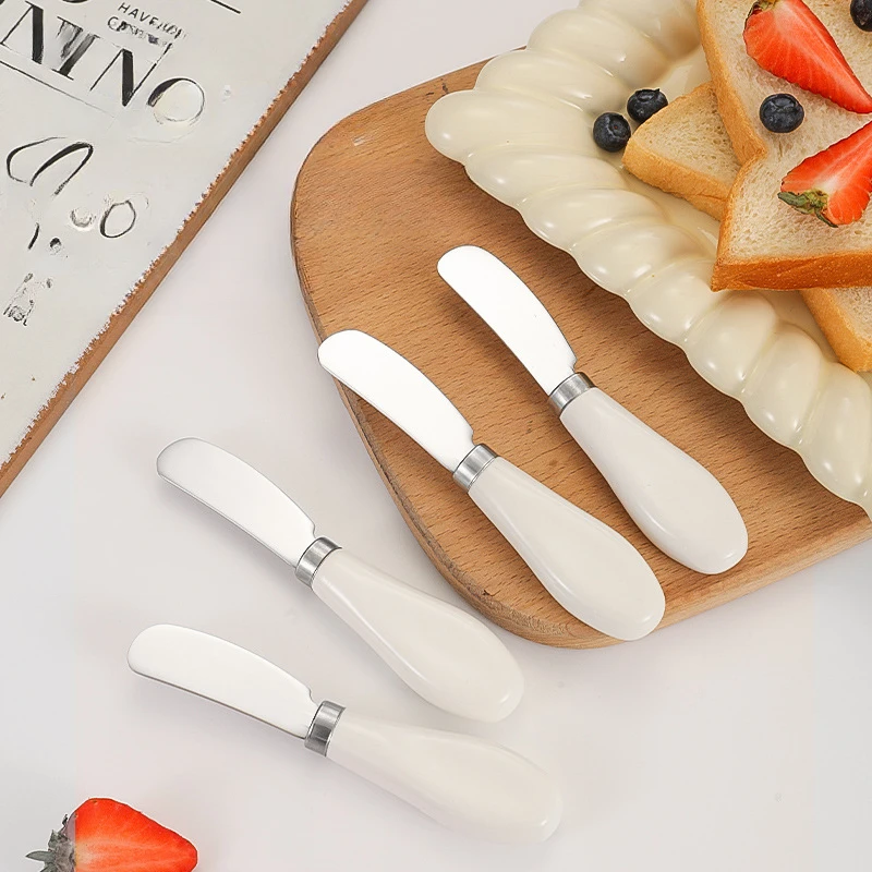 Knife kitchen accessories Steel Tableware Set Thickened Cream Cheese Jam Spread Peanut Butter Heated Knife Metal