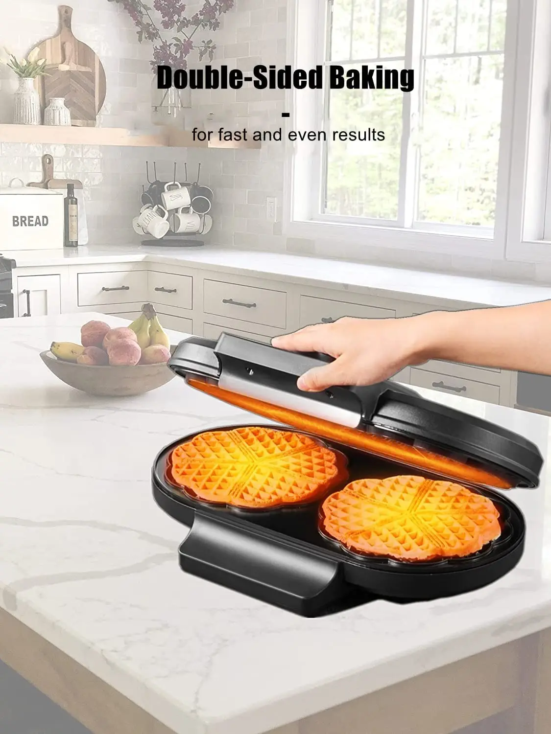 Maibo 2022 New Factory Wholesale Electric Mini Size Waffle Maker For Sale GS/CE Approval Waffle Maker