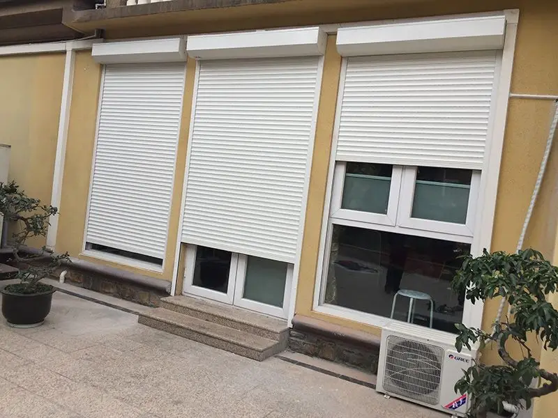 Wholesale Modern Smart Aluminum Roller Sliding Door Solid Metal Interior Exterior Roll-Up Garage Warehouse Anti-Theft Lock