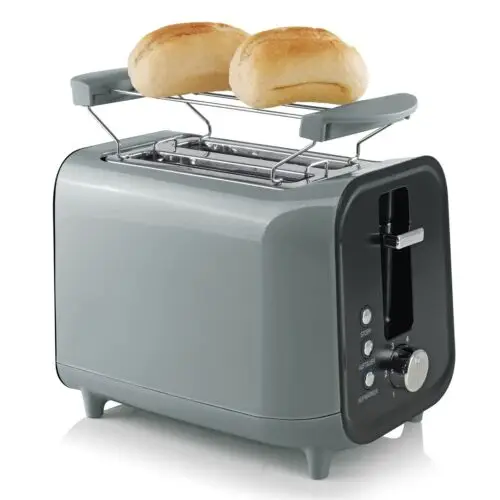 800W Unold Removable Crumb Tray Vanilla Toaster with Music