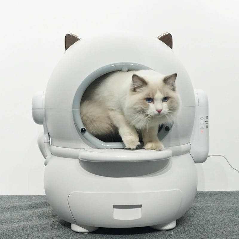 AliGan automatic cat litter box by price robot furniture hidden pet self cleaning grooming product smart cat toilet with lid