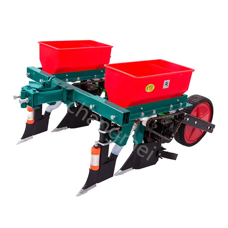 Farm machines agriculture land machinery walking tractor single row corn planter for sale