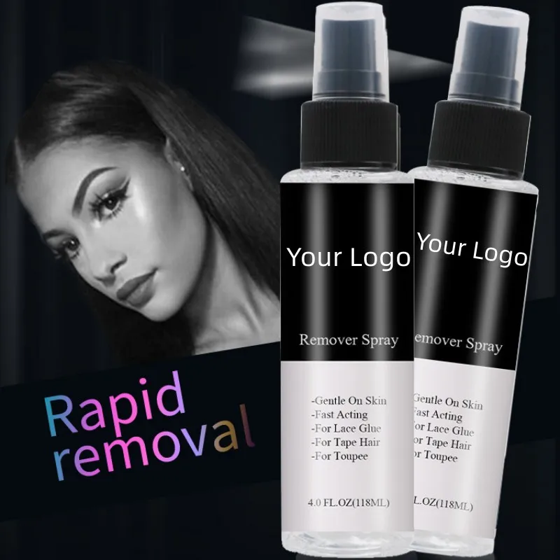 Wholesale Private Label Lace Wig Glue Remover Spray Hair Glue Remover Lace Wig Adhesive Remover Spray