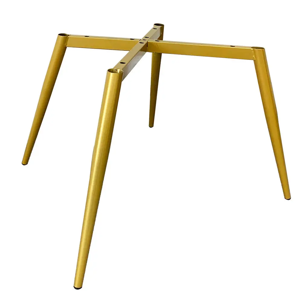 Custom universal shape modern process stainless steel, wrought iron metal table and chair frame