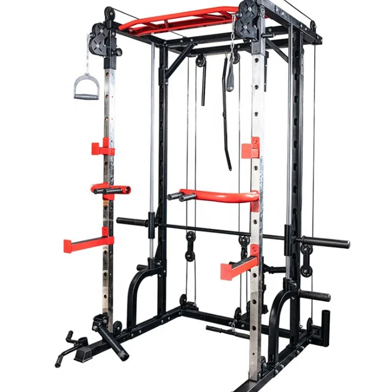 Best Selling Home Use Power Rack Gym Equipment Small Bird Squat Rack Smith Machine
