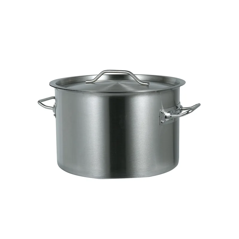 3 layers Composite Bottom Stainless Steel Stock Pots for Restaurant cooking