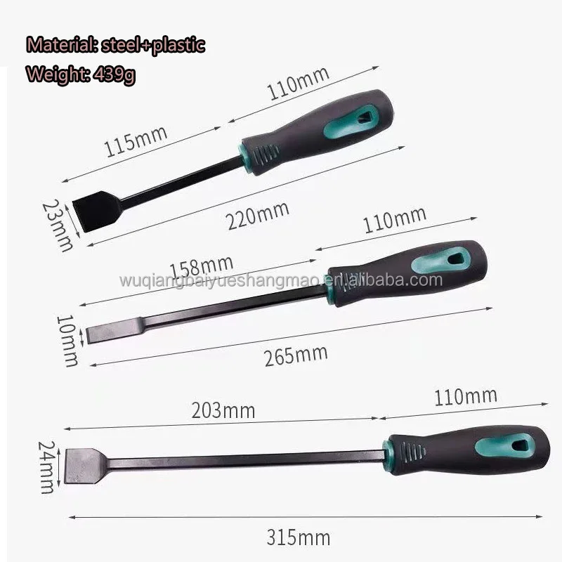 Cleaning glue, removing seams, removing gas cylinders, sealing oil, dirt, and blades