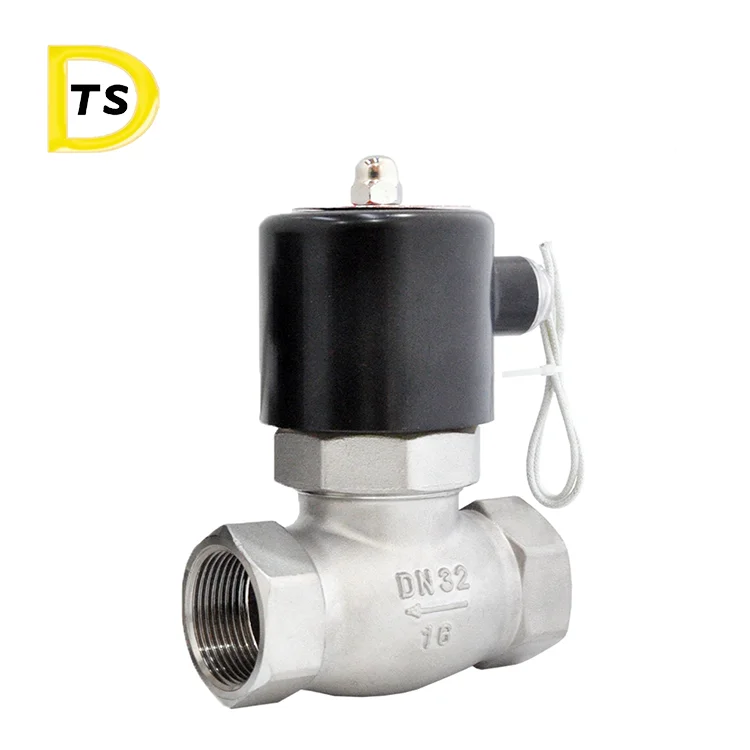 Brass stainless steel normally closed high temperature steam solenoid valve