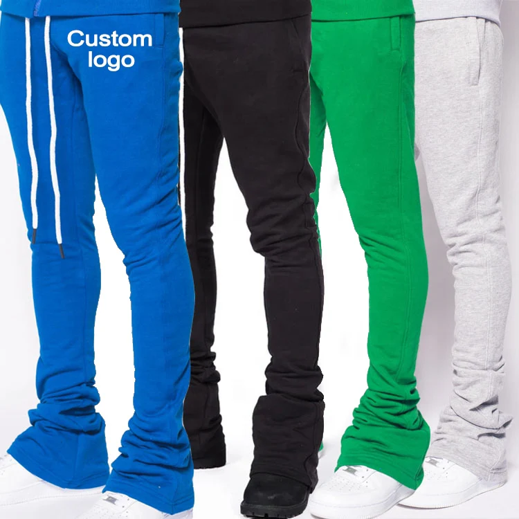 high quality men stacked joggers sets tracksuit men 2 piece set hoodie sets men