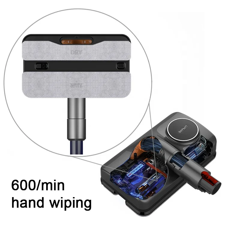 New invented electric mop for cleaner spray water