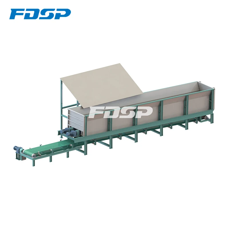 5-7tph древесные бревна биомасса гранулирования линия биомассы топливных гранул завод