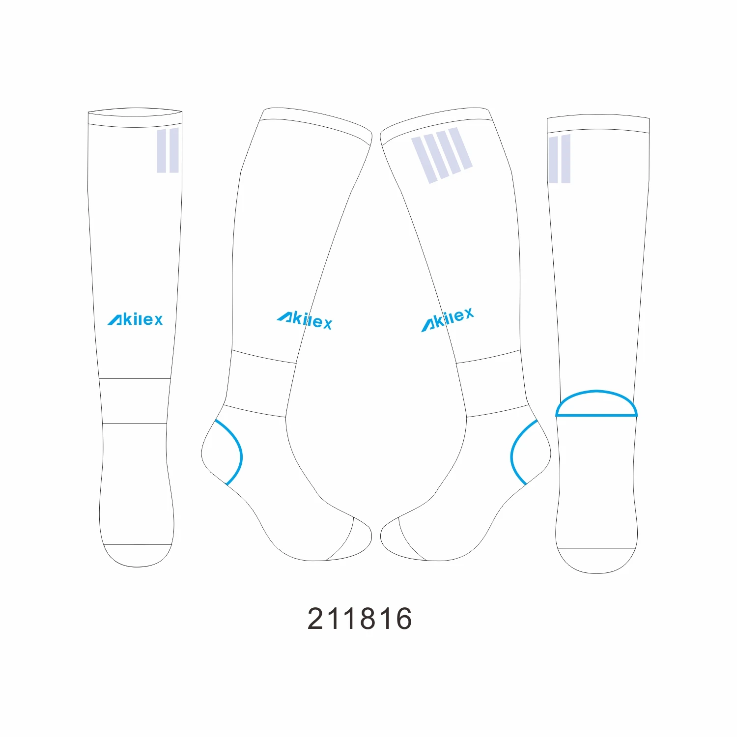 Akilex 2022 long slouch sox for women thick winter terry unisex sole fluorescent custom color team cotton crew women girls socks