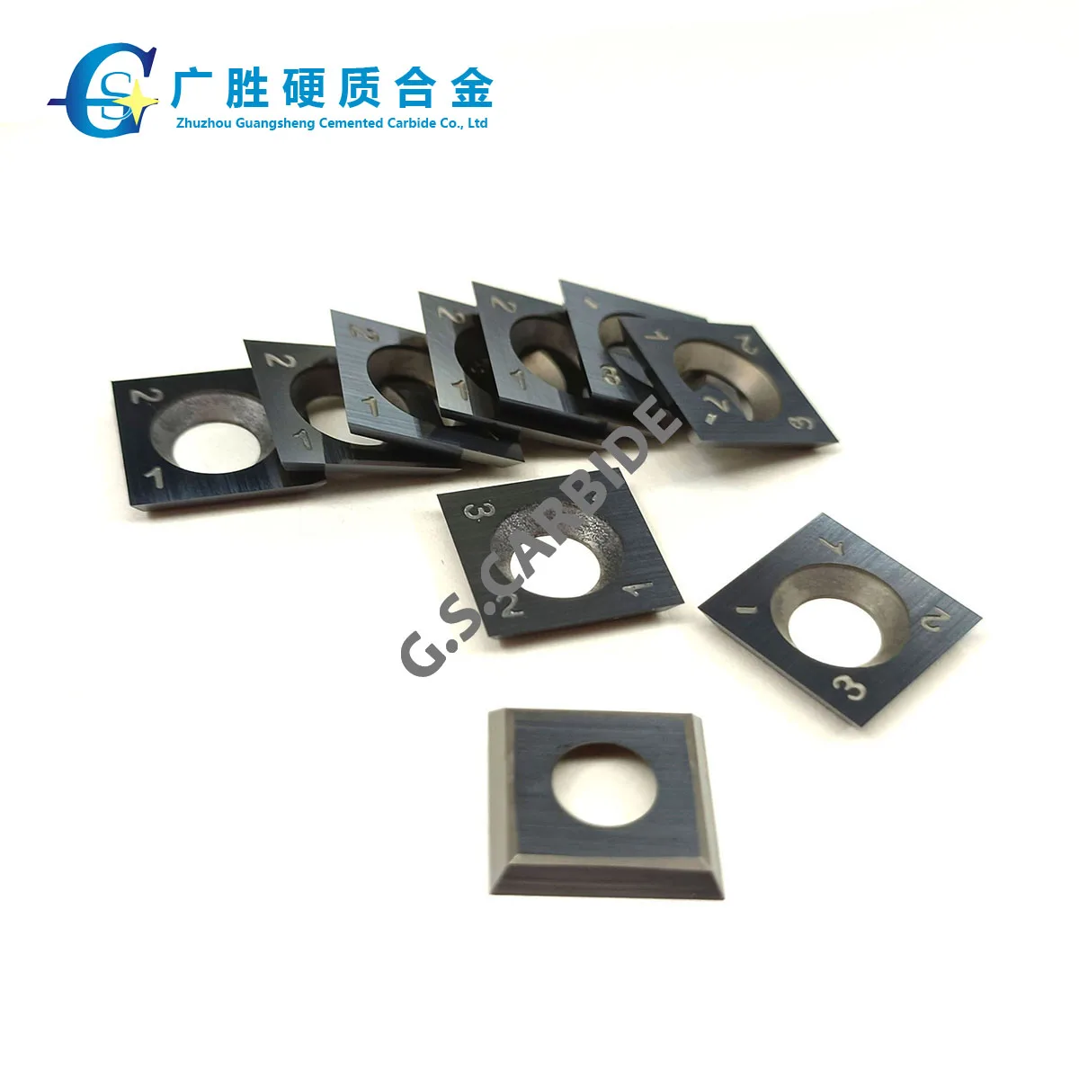 14x14x2 Orginal Zhuzhou Woodworking Applicaton Solid Carbide Tip Knives