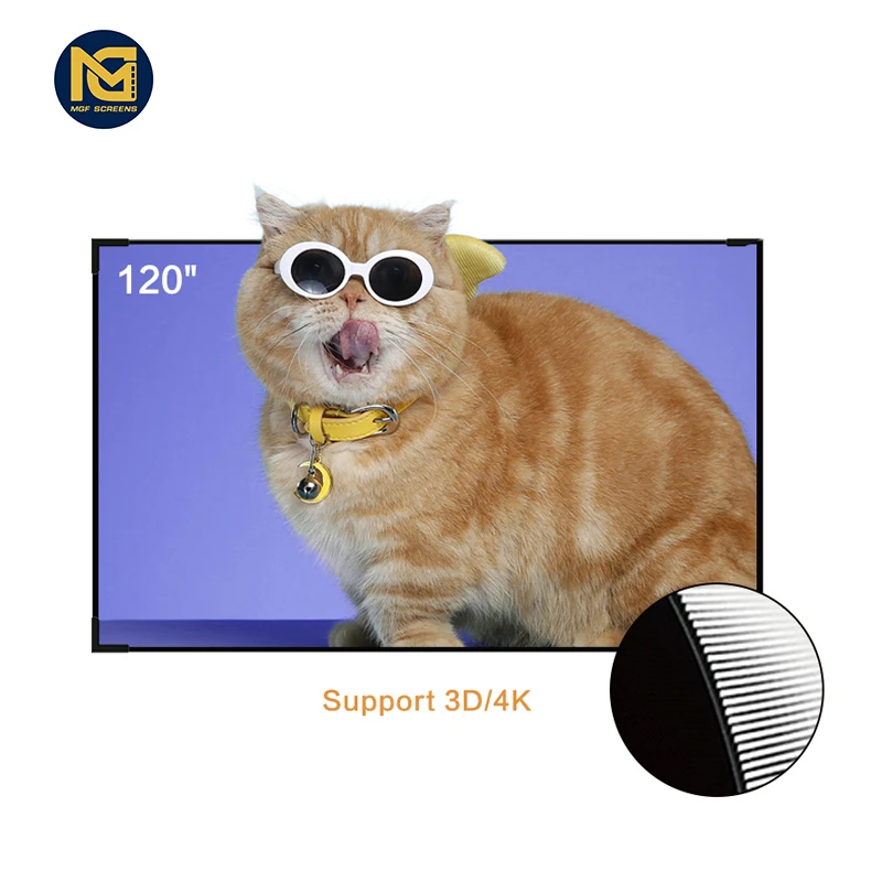 MGF 100inch ALR schermo di proiezione wholesale ust projector screen