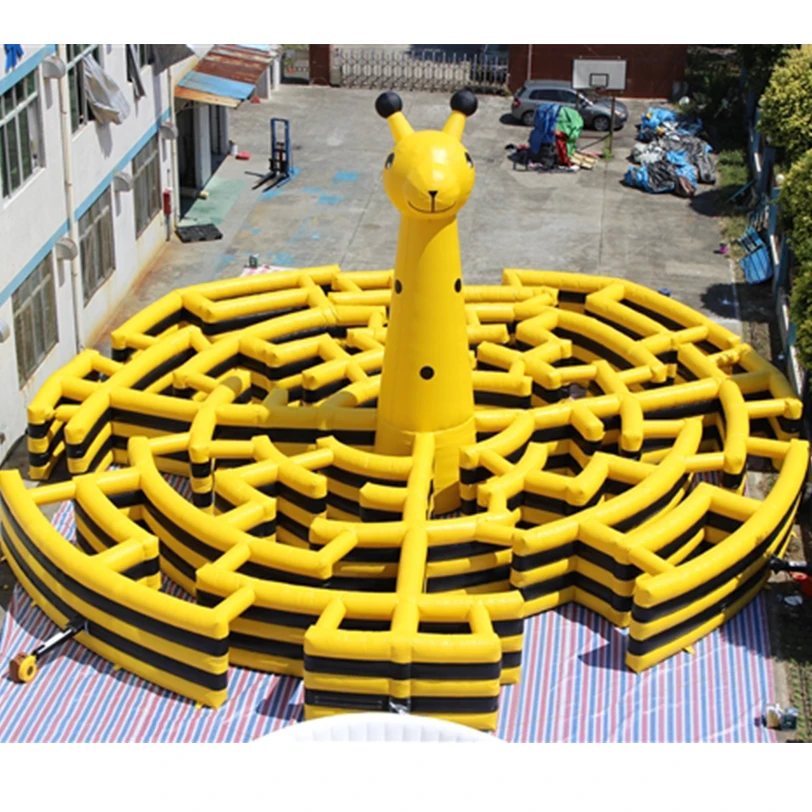 
Commercial outdoor inflatable maze, Large Inflatable obstacle course for sale 