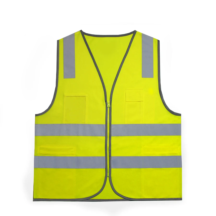 
Custom High Visibility Reflective Safety D+N Hivis Safety Vest 