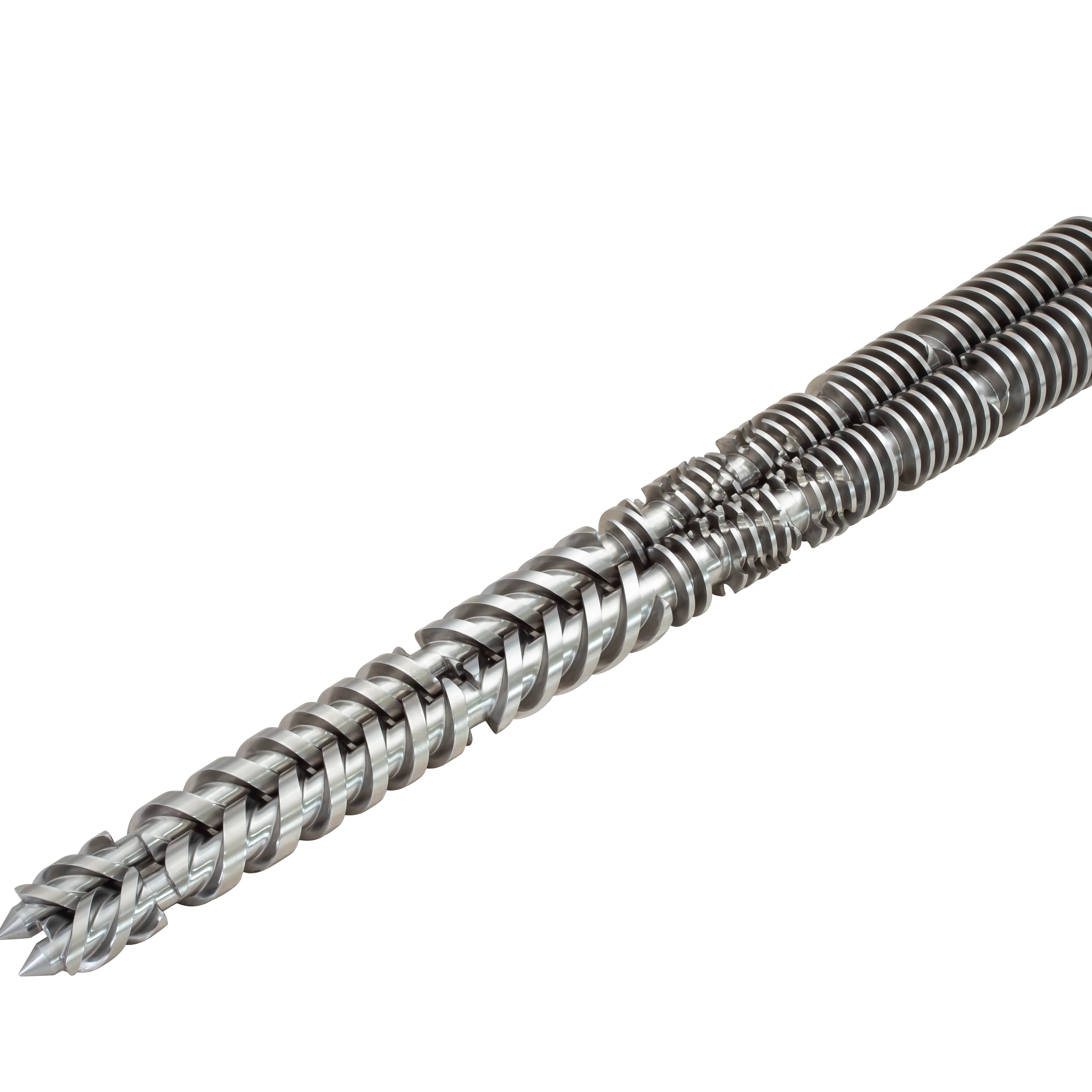 conical twin screw barrel for SJSZ extruder