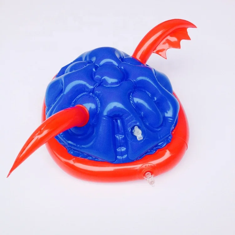 
Party toy PVC inflatable hat with wings 