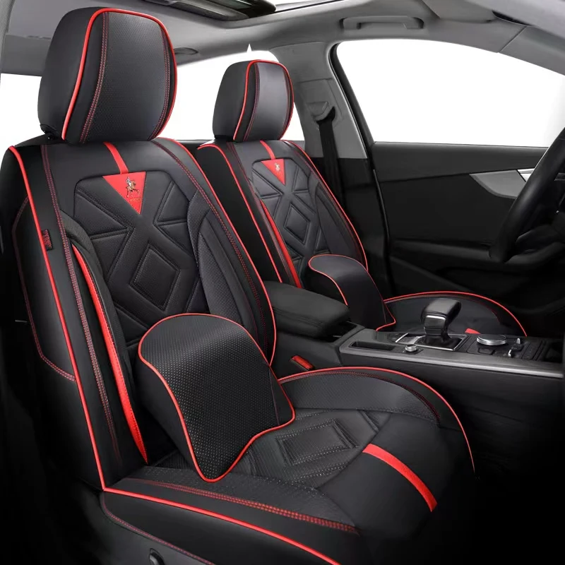 New design all-inclusive luxury original car seat cover PU PVC health model GM car seat cover
