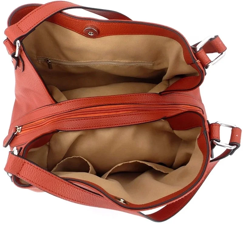 Fashion PU Leather Women Bags Handbags Lady 2021 Shoulder Designer Handbag Famous Brands
