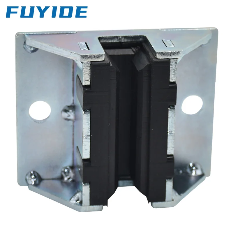 FYD-F033 Elevator counterweight sliding guide shoe FYD-847T auxiliary rail polymer UHMWPE shoe liner 10 16MM