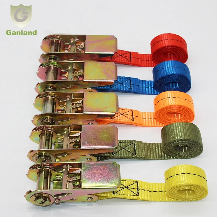 Customizable Length Australia Standard For Transportation Ratchet Lashing Strap Straps Tie Down 3m Ratchet Tie Down Straps