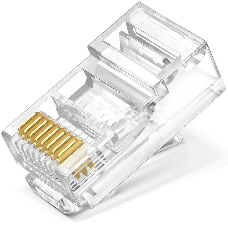 Самые Экономичные оптовые продажи Cat6 Cat5e UTP rj45 неэкранированный Штекерный соединитель Lan