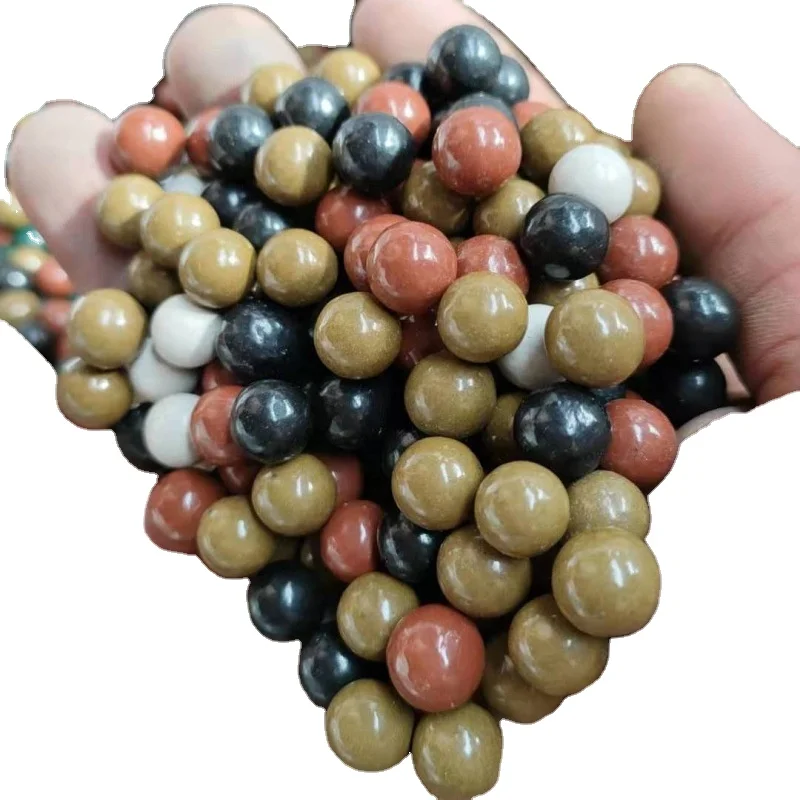 Wholesales  Cheap Catapult Clay Balls polished, moisture-proof,  bright bullets, clay balls and marbles