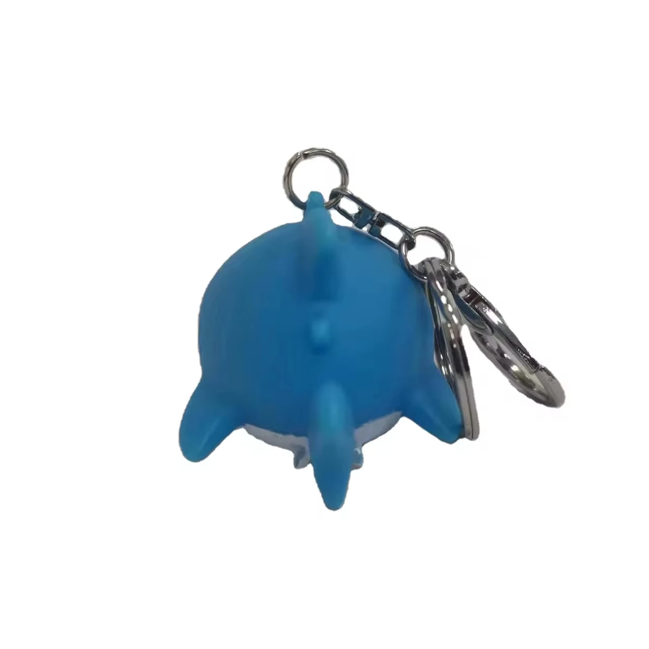 Customized cute pvc shark keychain plastic mini action figures vinyl anime figure toys craft toys