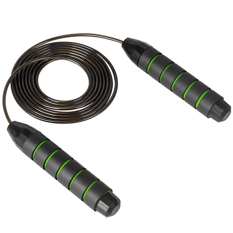 Custom Jump Rope with Weight Adjustable Professional Handle Speed Cable High Speed Skipping Jump Rope