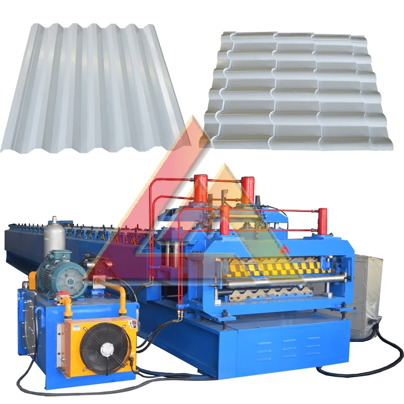 Corrugated Iron Sheet Double Layer Forming Machine