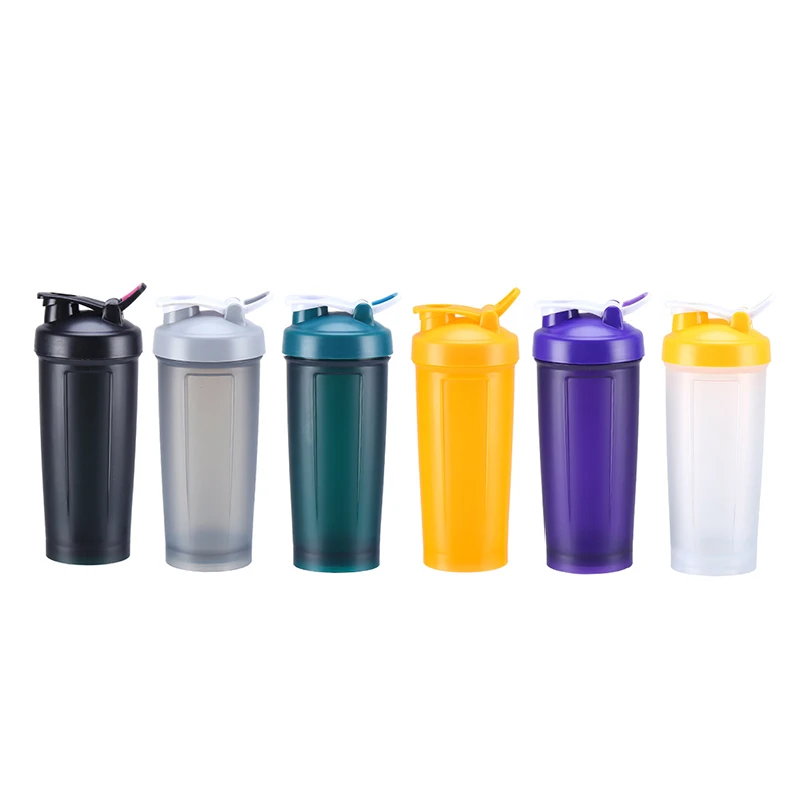 1000ML Eco Friendly Bpa Free Plastic GYM Sport Protein Powder Shaker Bottles with Mixing Ball