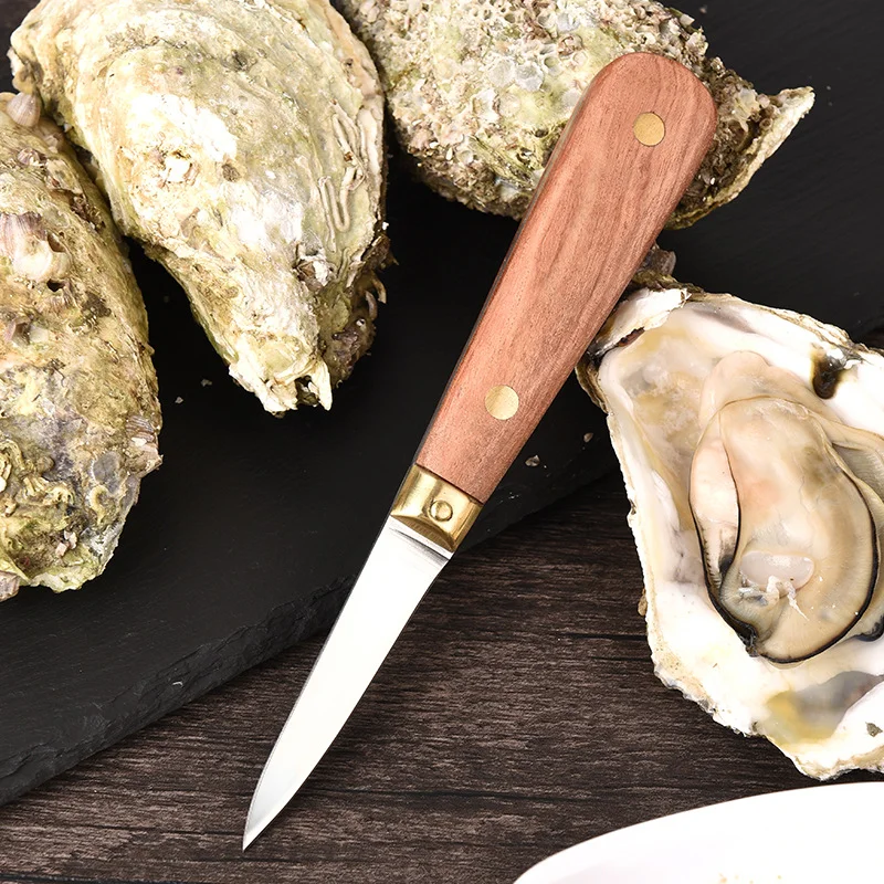 High classic professional oyster shucker opener stainless steel oyster knife for seafood shell open