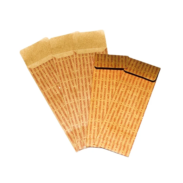 VCI kraft paper bag for textile industry spindles cradles steel rings travellers knitting needles anti corrosion paper bags