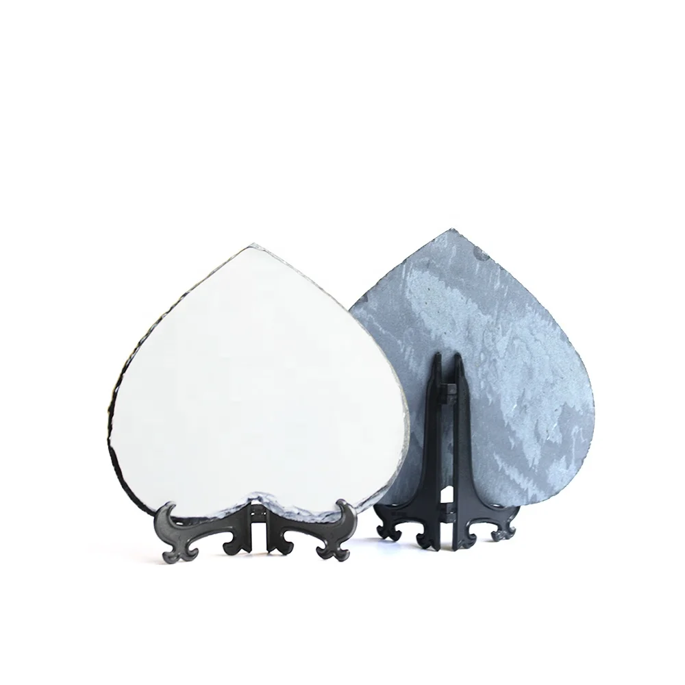 
Rectangle stone slate photo and heat transfer photo frame sublimation blanks stone photo frame 