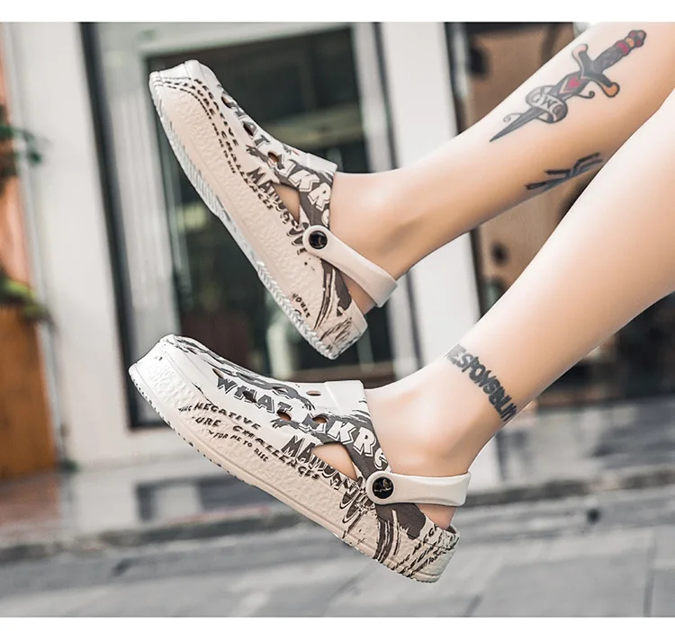 2022 Wholesale new design garden shoes OEM EVA Summer Light Spring Autumn Breathable clog men