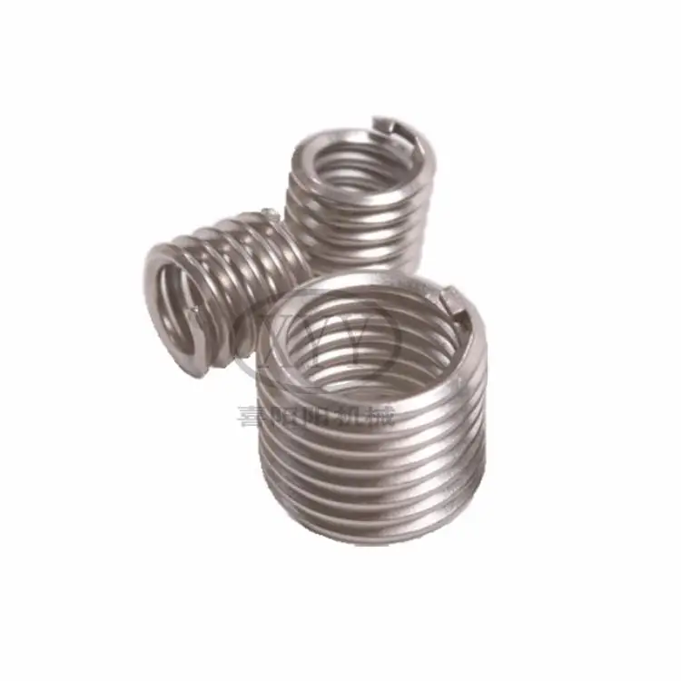 Inconel X750 M6-M18 Fasteners Wire Thread Insert 304 Stainless Steel Nut Screw Polished Brass Aerospace ISO Certified Metric