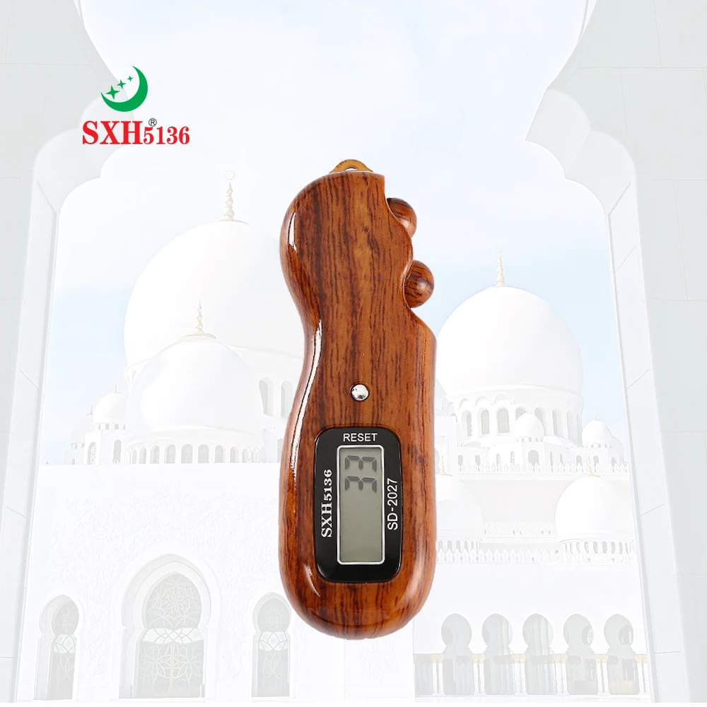 Factory Wholesale Electronics Digital Tally Counter  Prayer Digital Tasbeeh Beads Rosary Model 2027S