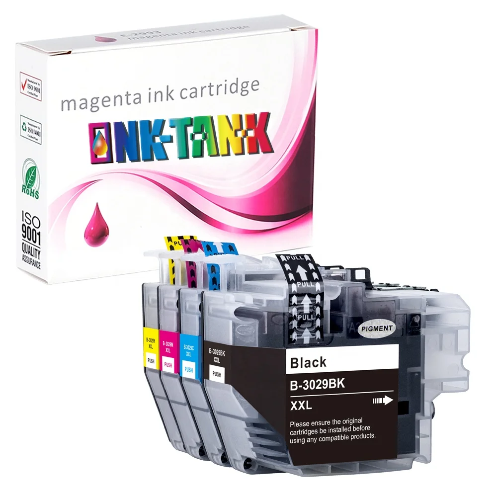 INK-TANK LC3029 LC3029XL Premium Color Compatible InkJet Ink Cartridge for Brother MFC-J5930DW MFC-J5830DW Printer