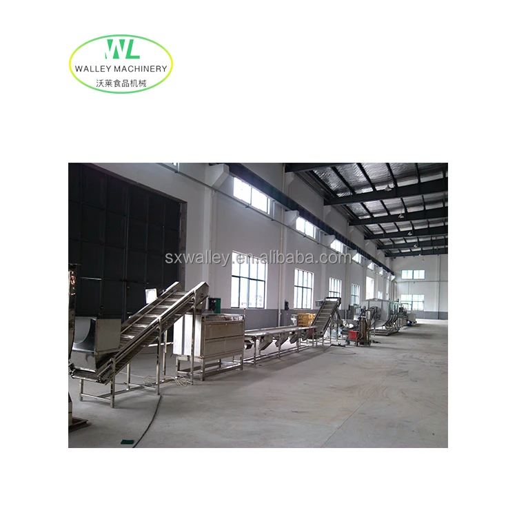 Factory Supply Price Industrial Potato Processing Line Washing Peeling Cutting Freezing Potatoes For Chips French Fries