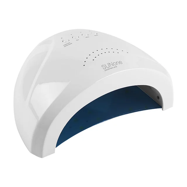 Оптовая продажа sunone 48 Вт лампа для ногтей лак сушки загорается огонек УФ светодиодная