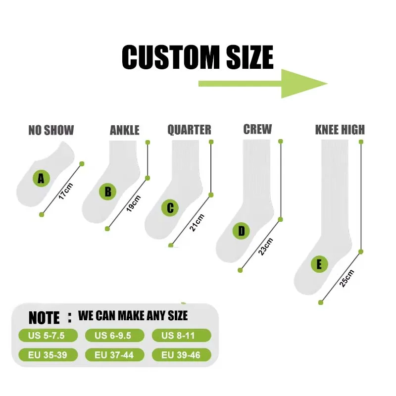 Custom Knitting Socks Polyester  Breathable And Comfortable For Spring And Autumn Season Free Design HY-S-044